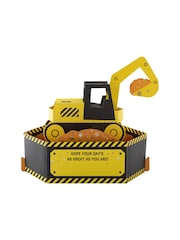 Hallmark Yellow Kids Birthday Card 3D Pop-Up Digger Design - Image 4 of 4