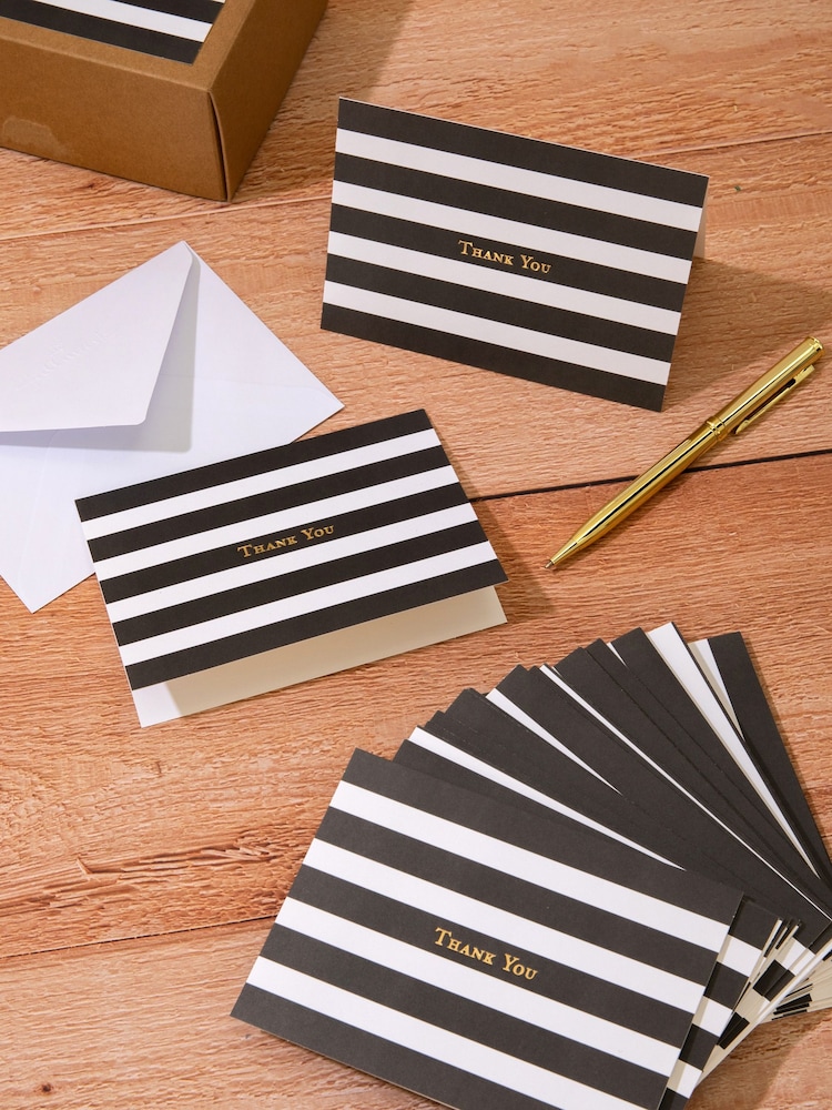 Hallmark Multi Thank You Cards In 1 Striped Design 40 Pack - Image 1 of 4