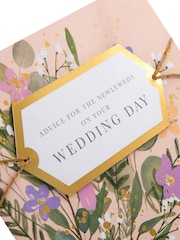 Hallmark Pink Wedding Day Card Traditional Written Verse Design - Image 3 of 4