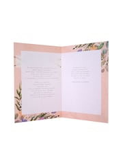 Hallmark Pink Wedding Day Card Traditional Written Verse Design - Image 4 of 4