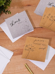 Hallmark Multi Thank You In 2 Classic Designs Cards 10 Pack - Image 1 of 4