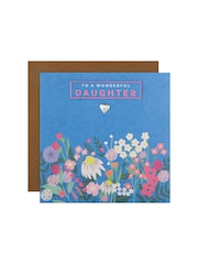 Hallmark Multi Birthday Card for Daughter Floral Bloom Design - Image 2 of 4