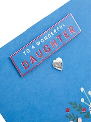 Hallmark Multi Birthday Card for Daughter Floral Bloom Design - Image 3 of 4