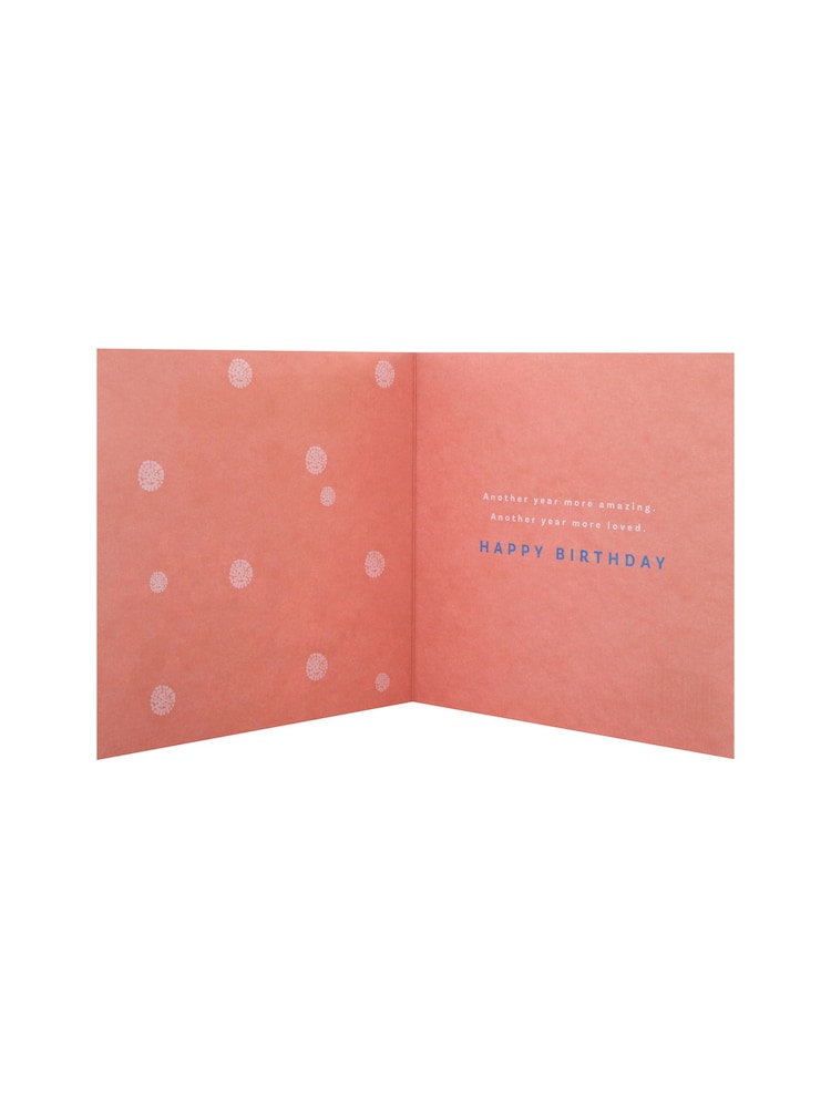 Hallmark Multi Birthday Card for Daughter Floral Bloom Design - Image 4 of 4