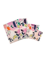 Hallmark 4 Pack Multi Gift Bags In Contemporary Floral Designs - Image 4 of 4