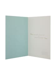 Hallmark Blue Birthday Card 3D-Effect Lettering Attachment - Image 4 of 4