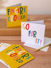 Hallmark Multi Good Luck Cards 10 Pack In 2 Bright Designs - Image 1 of 4