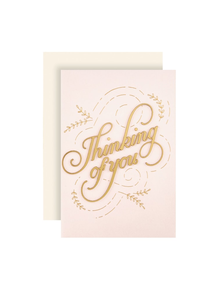 Hallmark Multi Thinking of You Card with 3D Effect Attachment - Image 2 of 4