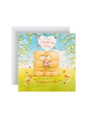 Hallmark Multi Wedding Congratulations Card Lenticular Design - Image 2 of 4