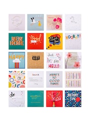 Hallmark 20 Pack Multi Assorted Cards In 20 Contemporary Designs - Image 3 of 3