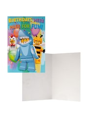 Hallmark Multi Lego Birthday Gift Wrap, Card And Stickers Set 2 Pack - Image 4 of 4