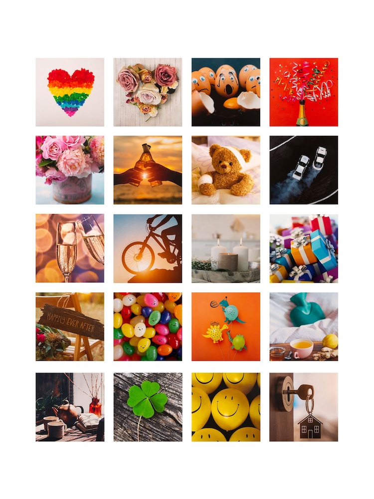 Hallmark 20 Pack Multi Colourful Photographic Design Blank Cards - Image 3 of 3