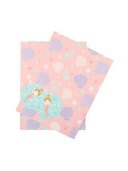 Hallmark Multi Unicorn And Mermaid Gift Wrap 4 Sheets 4 Tags Set - Image 3 of 4