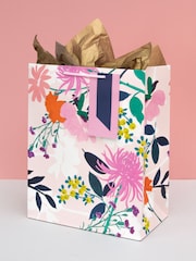 Hallmark Multi Floral Design Gift Bag and Tissue Set - Image 1 of 4