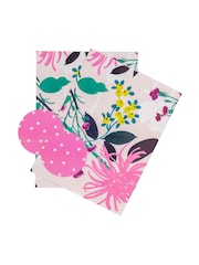 Hallmark Multi Floral Gift Wrap 6 Sheets 6 Tags 5 Designs - Image 3 of 4