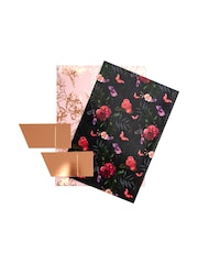 Hallmark Multi Floral Gift Wrap 6 Sheets 6 Tags 5 Designs - Image 4 of 4