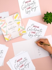 Hallmark White Wedding Invitation In 1 Cute Design Cards 20 Pack - Image 1 of 4
