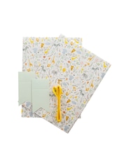 Hallmark White New Baby Cute Animals Gift Bag And Gift Wrap Set - Image 4 of 4