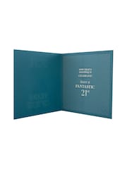 Hallmark Multi 21st Birthday Card for Son Holographic Design - Image 4 of 4