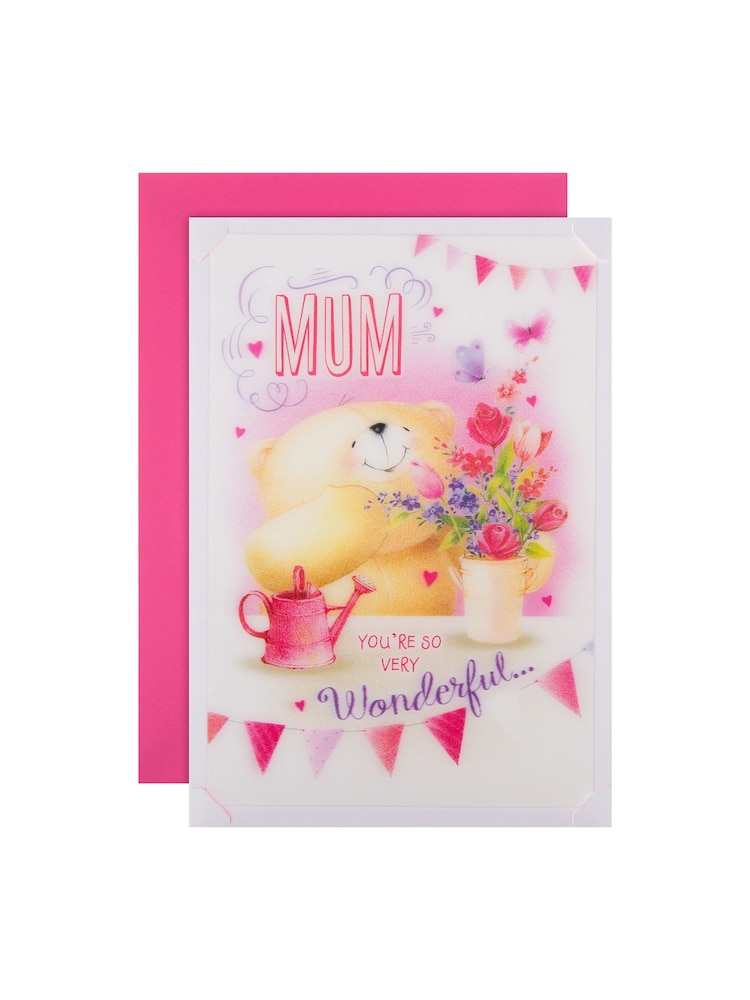 Hallmark Pink Mum Lenticular Forever Friends Birthday Card - Image 2 of 4