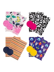 Hallmark Multi Gift Wrap 8 Sheets 8 Tags 4 Assorted Designs Set - Image 2 of 4