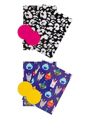 Hallmark Multi Gift Wrap 8 Sheets 8 Tags 4 Assorted Designs Set - Image 4 of 4