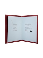 Hallmark Blue Birthday Card for Son Traditional Verse Design - Image 4 of 4
