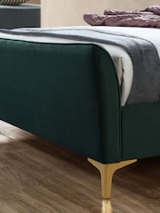Birlea Green Clover Upholstered Fabric Bed - Image 2 of 5