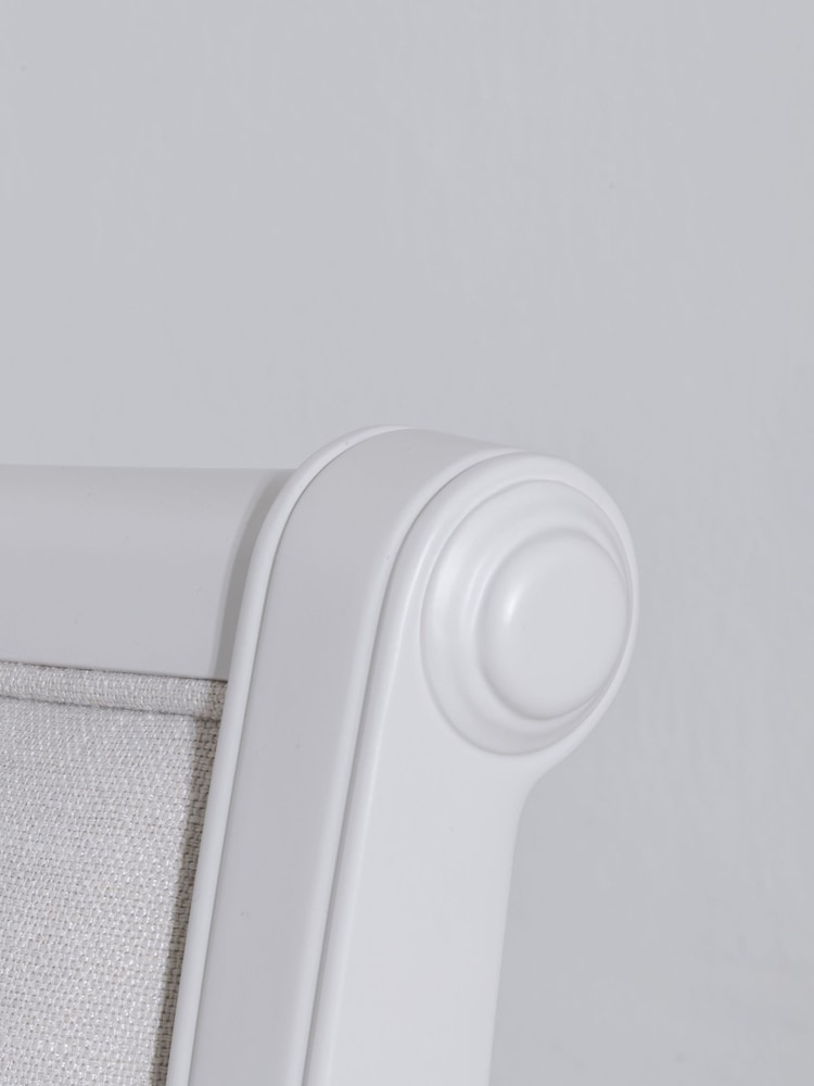 Willis & Gambier White Amelie Wooden & Upholstered Bed - Image 2 of 4