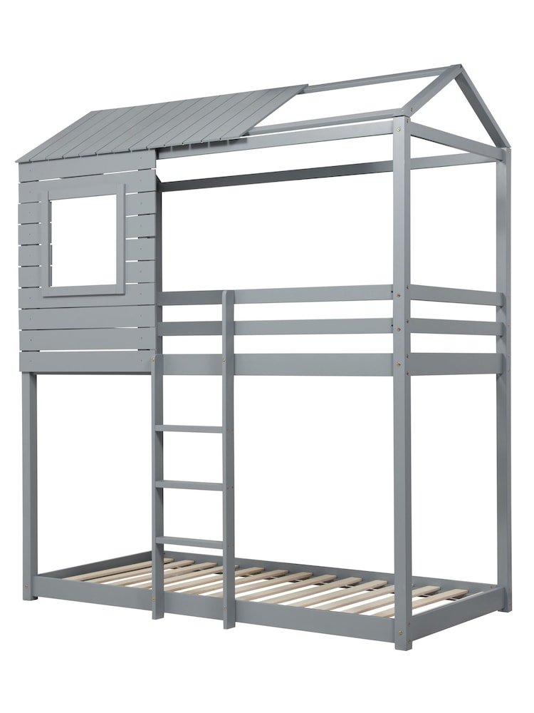 Birlea Grey Adventure Wooden Bunk Bed - Image 5 of 5
