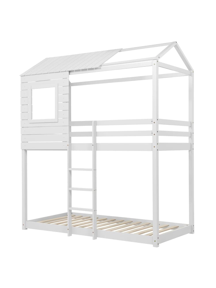 Birlea White Adventure Wooden Bunk Bed - Image 5 of 5