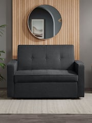 Birlea Grey Otto Upholstered Sofa Bed - Image 1 of 4
