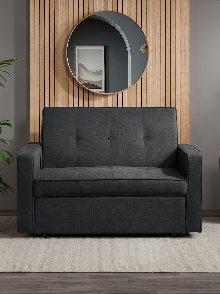 Birlea Grey Otto Upholstered Sofa Bed - Image 1 of 4