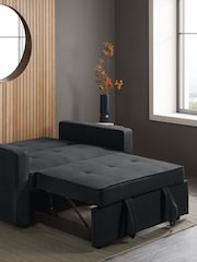 Birlea Grey Otto Upholstered Sofa Bed - Image 2 of 4