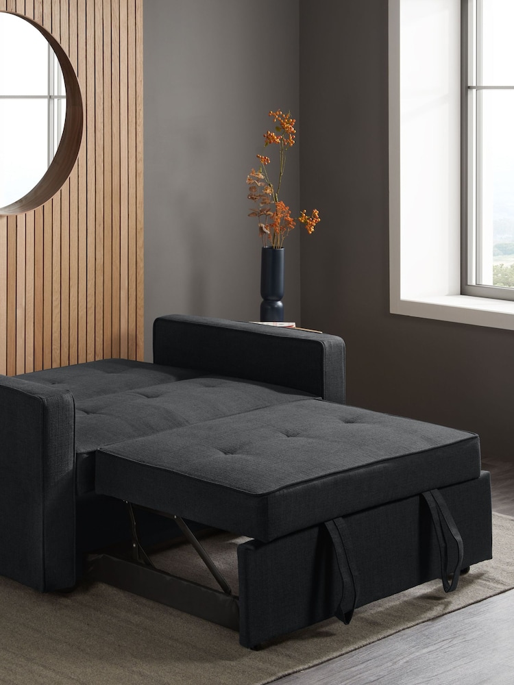 Birlea Grey Otto Upholstered Sofa Bed - Image 2 of 4