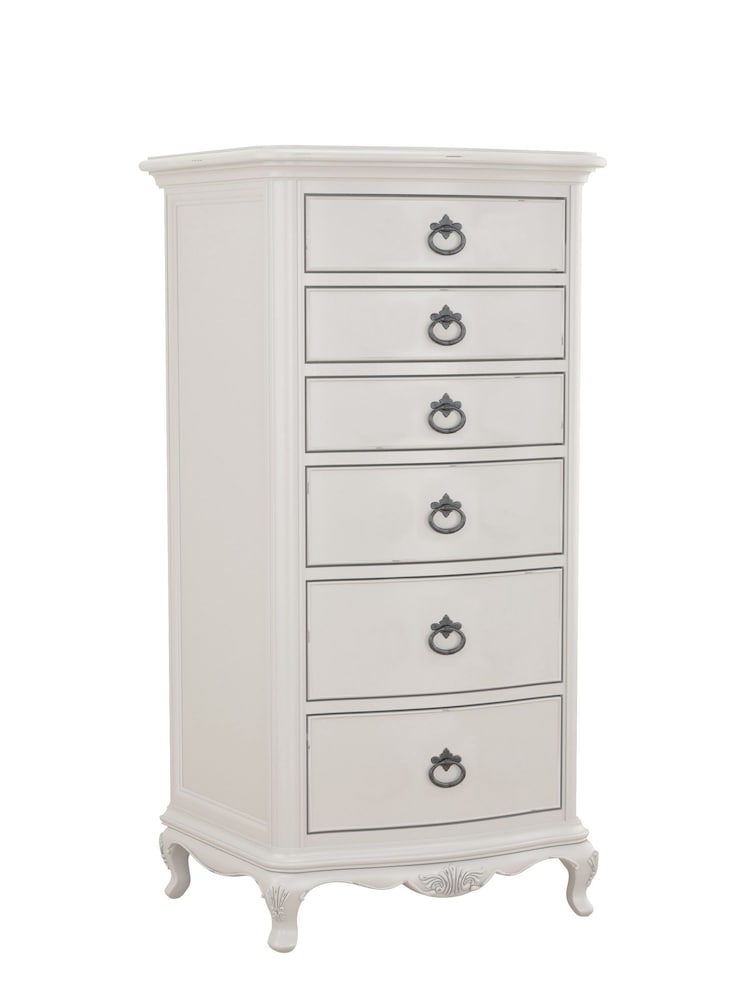 Willis & Gambier Grey Etienne Wooden Chest of 6 Drawer Drawers - Image 3 of 3