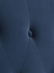 Birlea Midnight Blue Brompton Upholstered Fabric Bed - Image 3 of 5