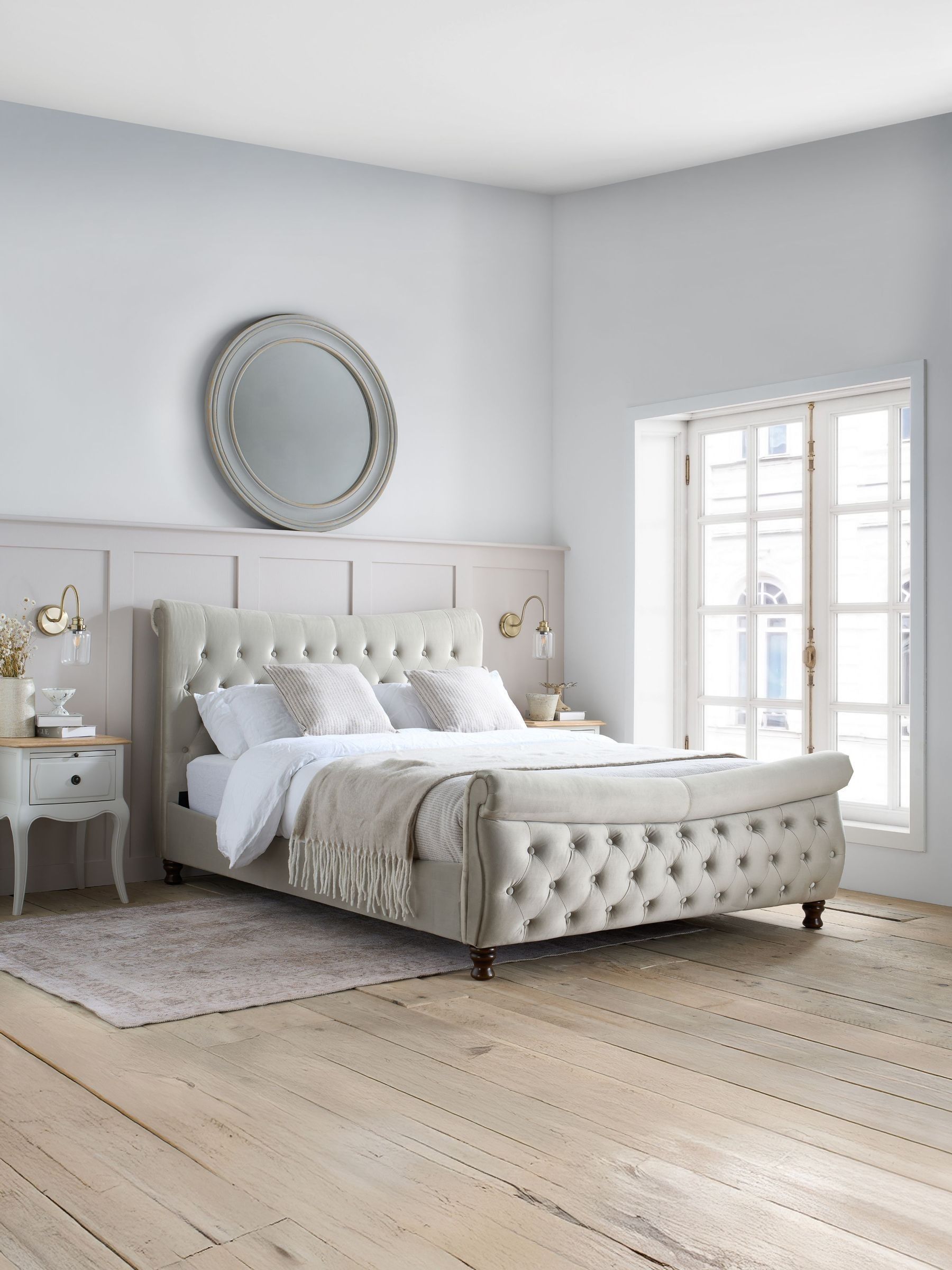 B&Q - Copenhagen King Bed Warm Stone - Image 4