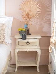 Willis & Gambier Ivory Wooden Bedside 1 Chest Drawer - Image 2 of 3
