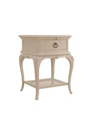 Willis & Gambier Ivory Wooden Bedside 1 Chest Drawer - Image 3 of 3