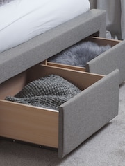 Birlea Grey Valentino Upholstered Fabric Bed - Image 4 of 5