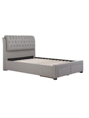 Birlea Grey Valentino Upholstered Fabric Bed - Image 5 of 5