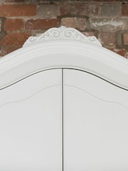 Willis & Gambier Grey Etienne Wooden Double Wardrobe - Image 3 of 4