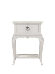 Willis & Gambier Grey Etienne 1 Drawer Bedside Chest - Image 4 of 4