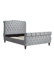Birlea Grey Colorado Upholstered Fabric Bed - Image 5 of 5