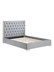 Birlea Grey Chelsea Upholstered Fabric Bed - Image 5 of 5