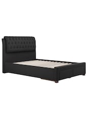 Birlea Charcoal Valentino Upholstered Fabric Bed - Image 7 of 9