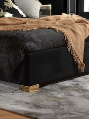 Birlea Black Chelsea Upholstered Fabric Bed - Image 3 of 5
