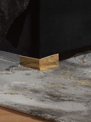 Birlea Black Chelsea Upholstered Fabric Bed - Image 4 of 5