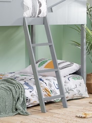 Birlea Grey Safari Wooden Kids Bunk Bed - Image 3 of 5